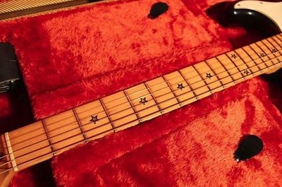 Richie Sambora stratocaster Fretboard stars markers