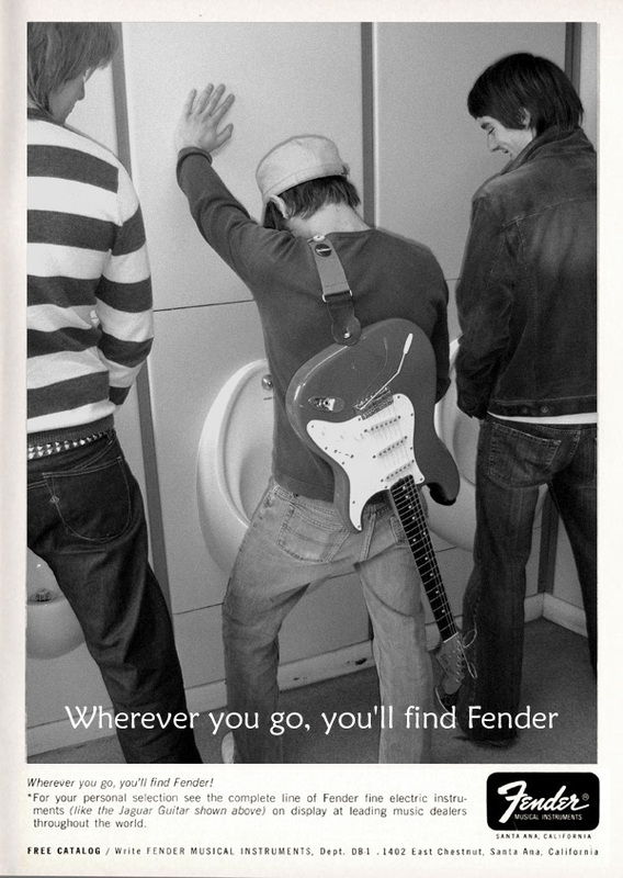 2006 Wherever you go, you'll find Fender ads