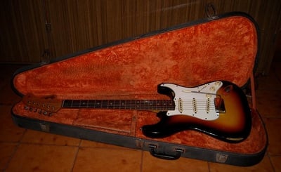 1966 Stratocaster Body front