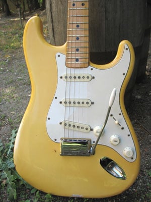 1972 Stratocaster Body front