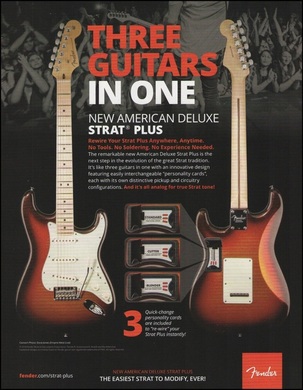 2014 Fender Stratocaster Deluxe Strat Plus