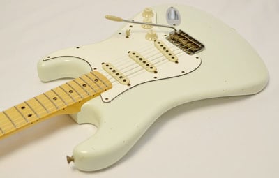 Limited 1969 Stratocaster Relic body upper horn