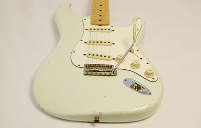 Limited 1969 Stratocaster Relic body bottom
