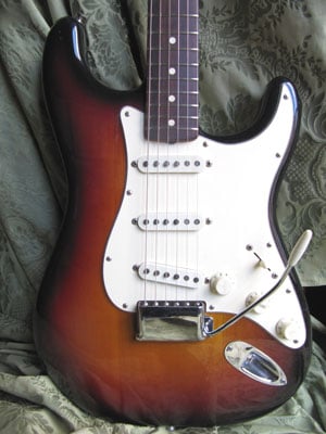 '62 Vintage Stratocaster Body front