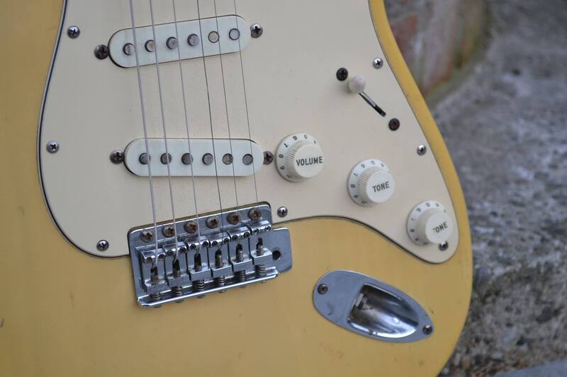 1972 Stratocaster Body front bottom