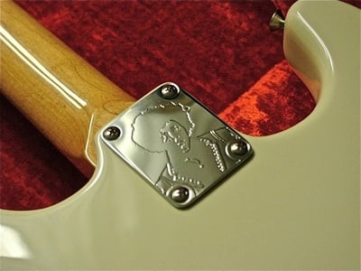 Hendrix stratocaster Neck Plate