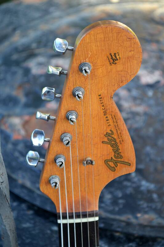 1968 Stratocaster Headstock front