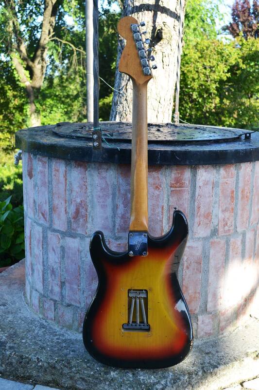 1968 Stratocaster Back
