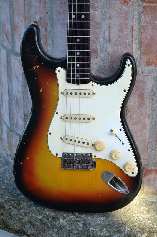 1968 Stratocaster Body front
