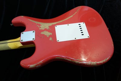 1956 Heavy Relic Stratocaster Body Back
