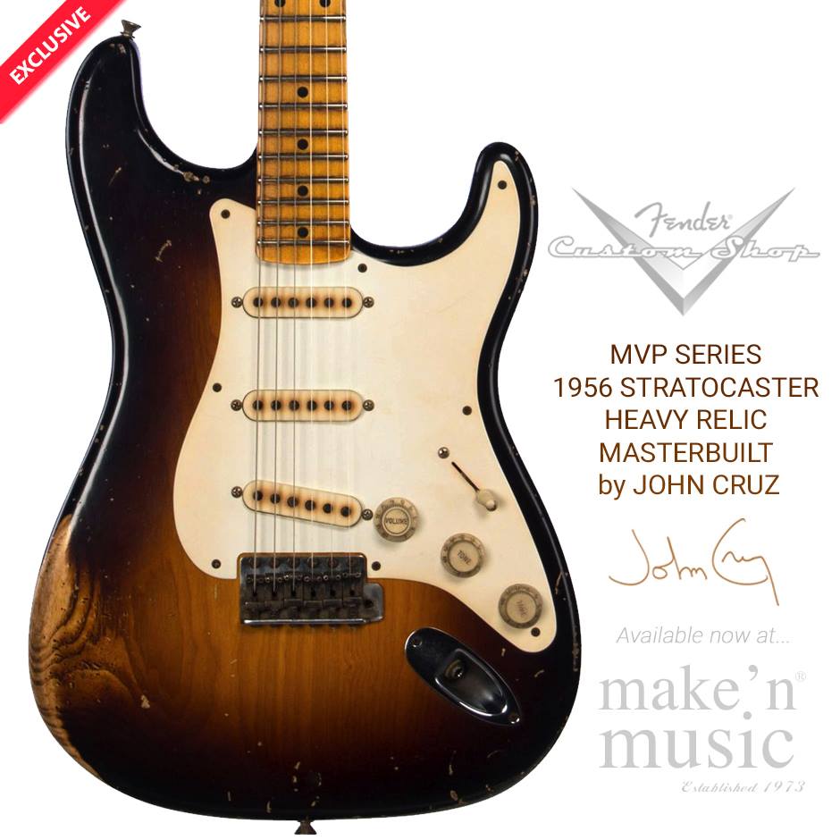 A Make'n Music Dealer Select MVP Stratocaster