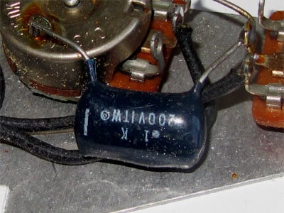 '57 Vintage Stratocaster Capacitor