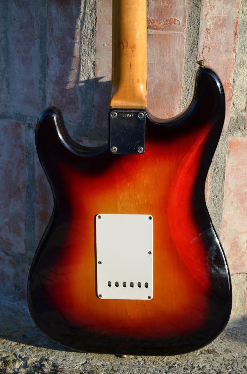 1962 Stratocaster Body Back