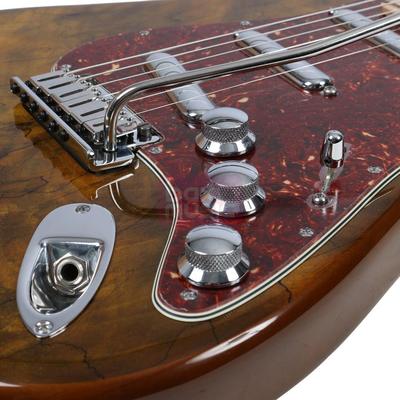 Spalted Maple Top Stratocaster knobs