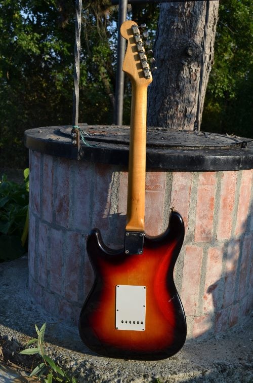 1962 Stratocaster Back