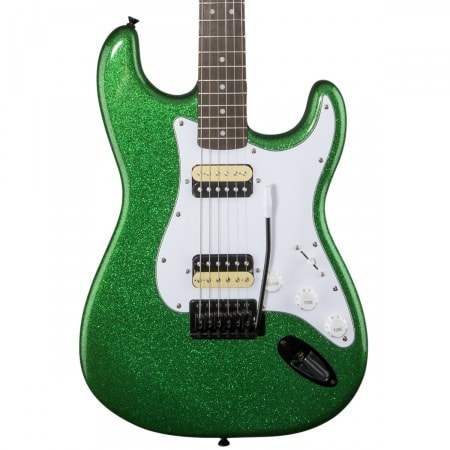 FSR Squier Affinity Stratocaster HH Green Sparkle