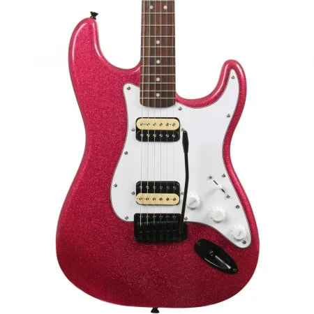 FSR Squier Affinity Stratocaster HH Pink Sparkle