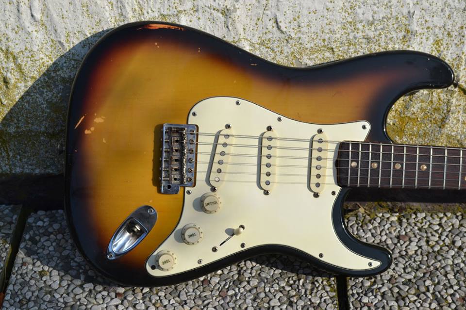1969 Stratocaster Body front