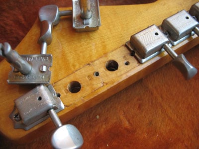 1964 Stratocaster Tuning Machines