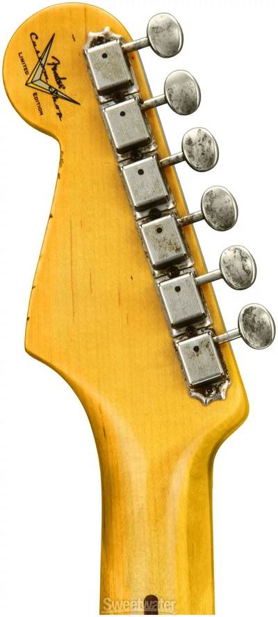Limited Edition 1956 Relic Stratocaster headstock back