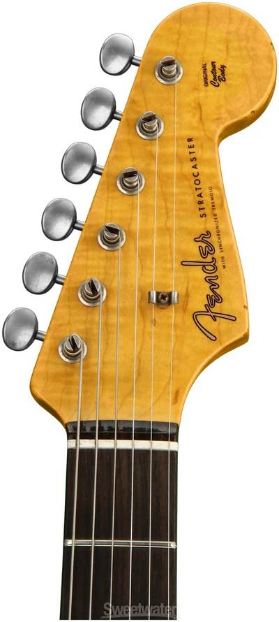 Limited '59 Special Strat Journeyman Relic headstock