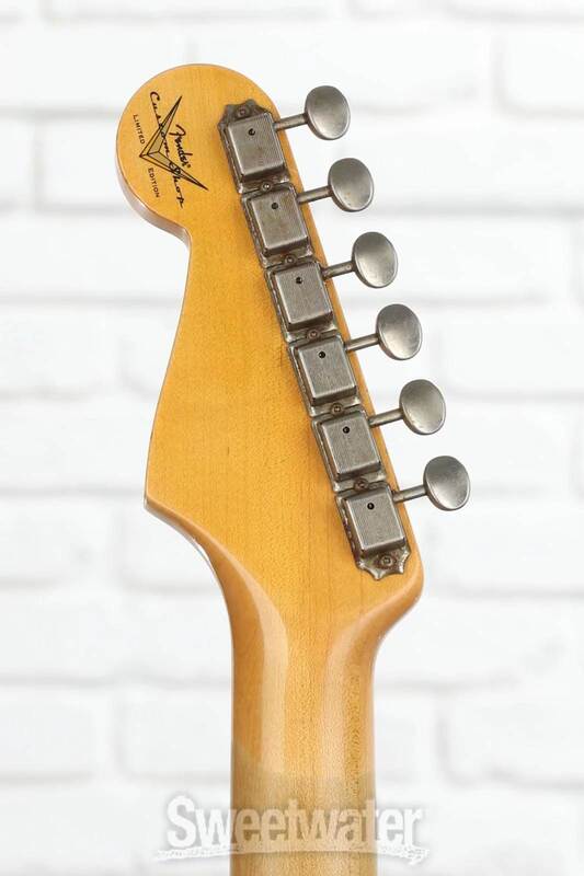 Limited Edition '62/'63 Stratocaster Journeyman Relic headstock back