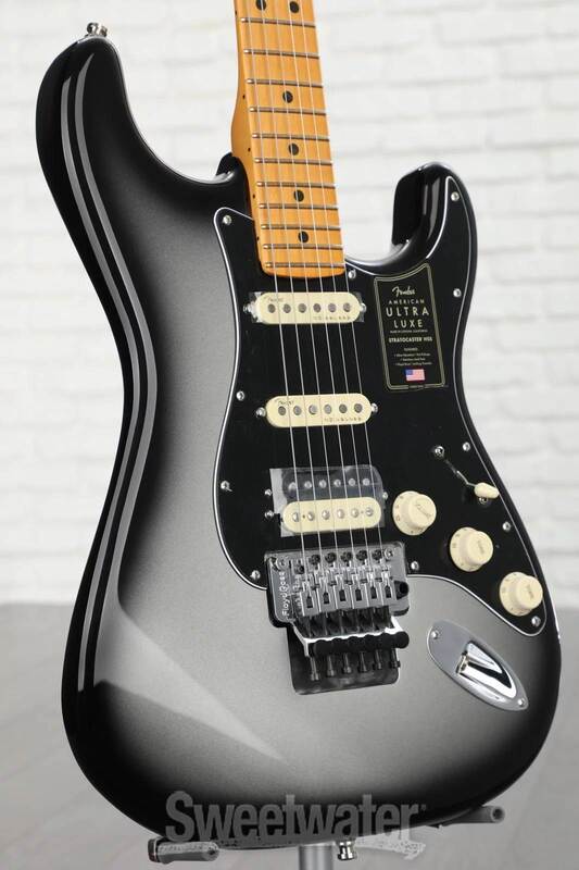 American Ultra Luxe Stratocaster HSS Body front