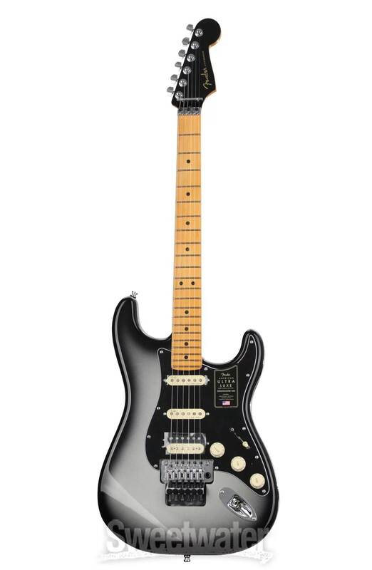 American Ultra Luxe Stratocaster HSS front
