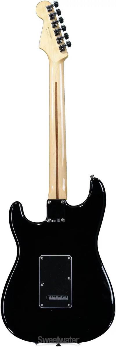 Blacktop Stratocaster HSH back