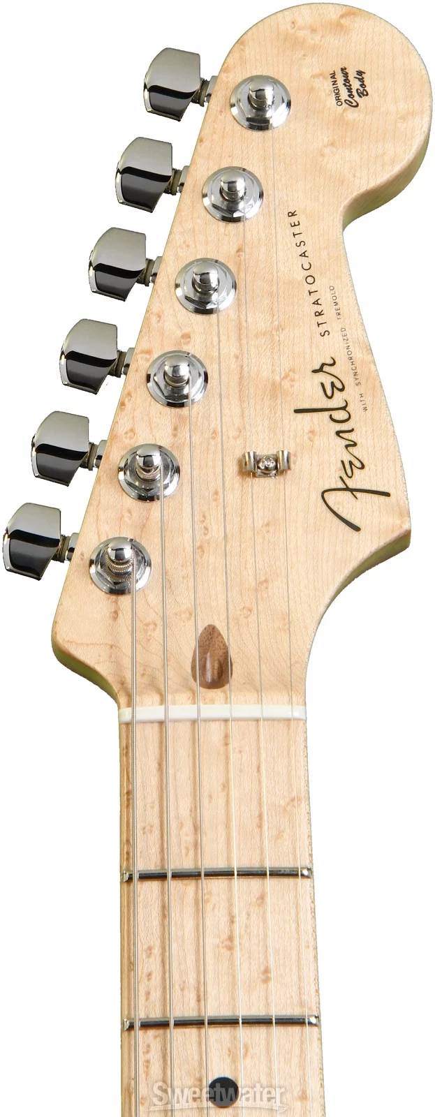 2014 Custom Deluxe Stratocaster headstock