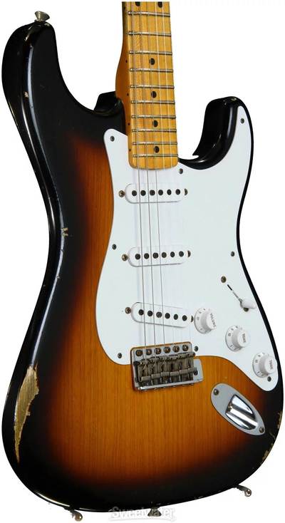 Limited Edition 1955 Relic Stratocaster body side