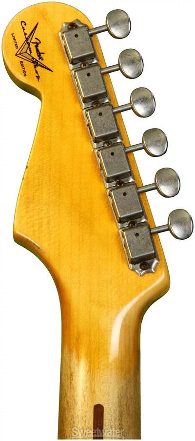 Limited Edition 1955 Relic Stratocaster headstock back