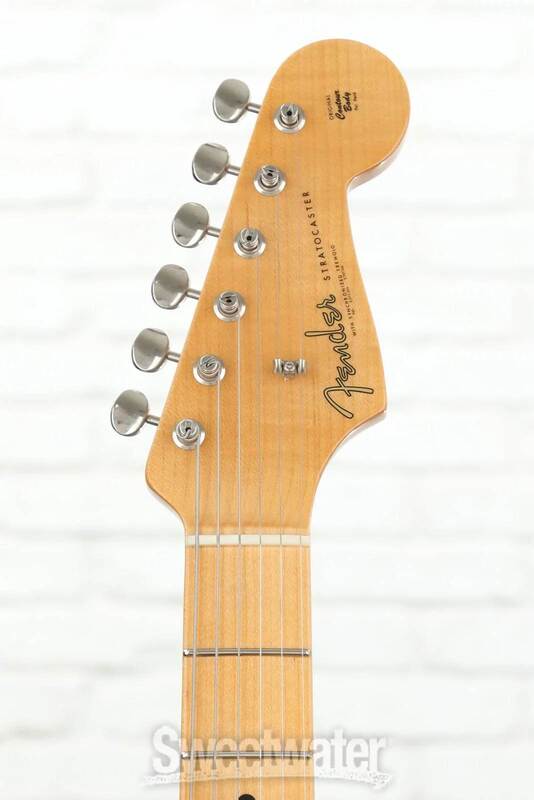 Vintage Custom 1962 Stratocaster headstock