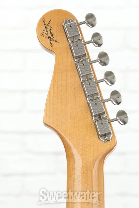 Vintage Custom 1962 Stratocaster headstock back