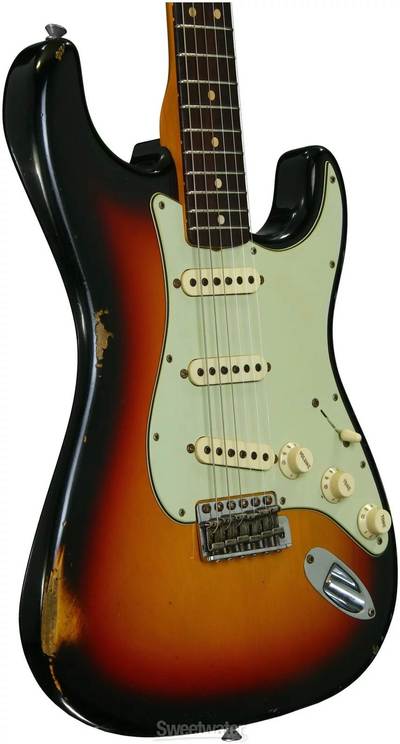 Time Machine 1963 Relic Stratocaster Pickguard
