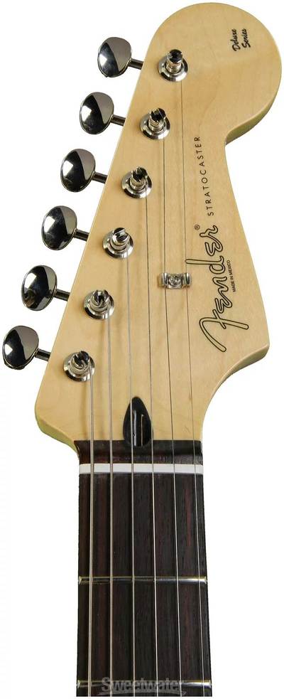 Deluxe Power Stratocaster headstock