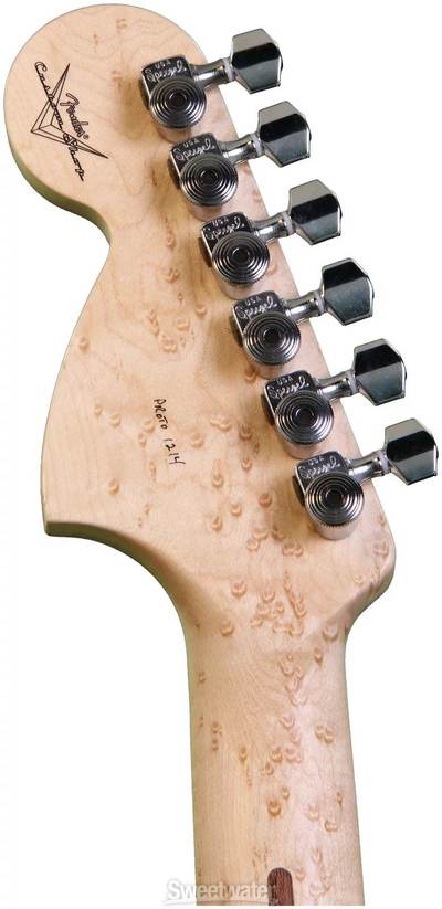2014 Proto Stratocaster headstock back