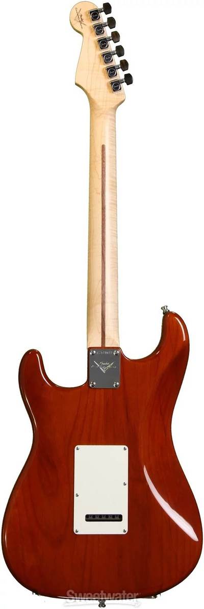 Quilt Maple Top Stratocaster back