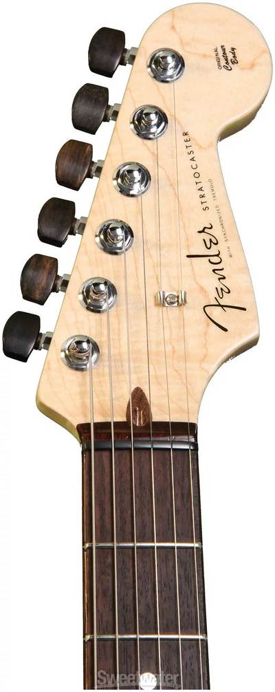 Quilt Maple Top Stratocaster headstock