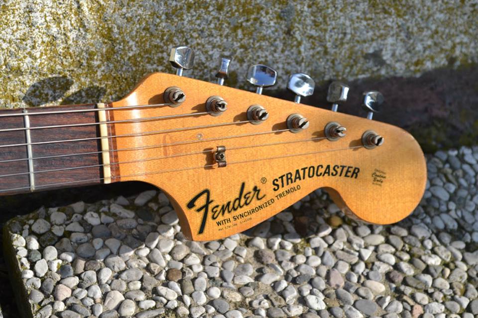 1969 Stratocaster Headstock 