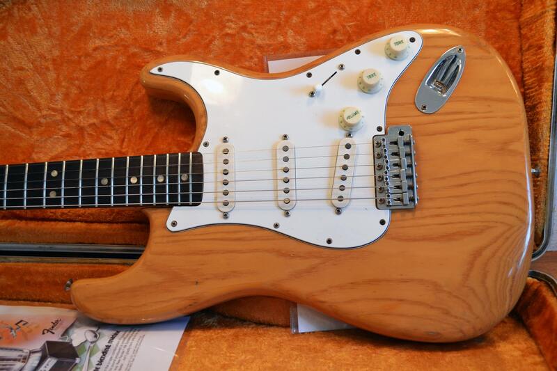 1974 Stratocaster Body front