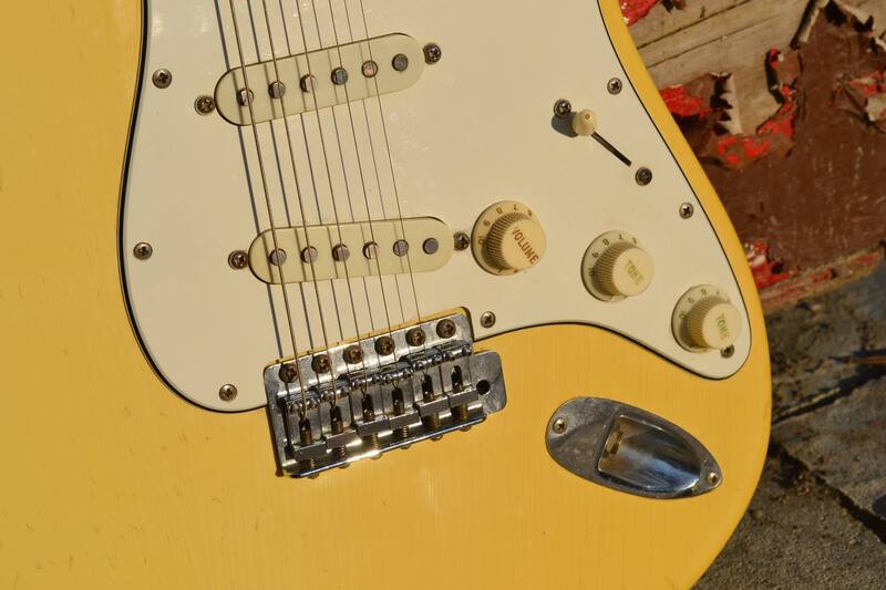 1974 Stratocaster Body front bottom