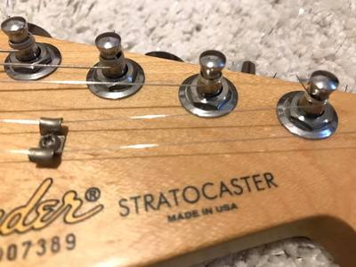 American Traditional Stratocaster decals