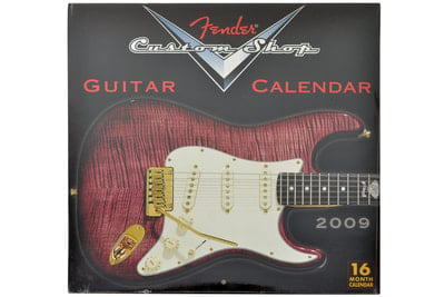 60th Anniversary Stratocaster calendar
