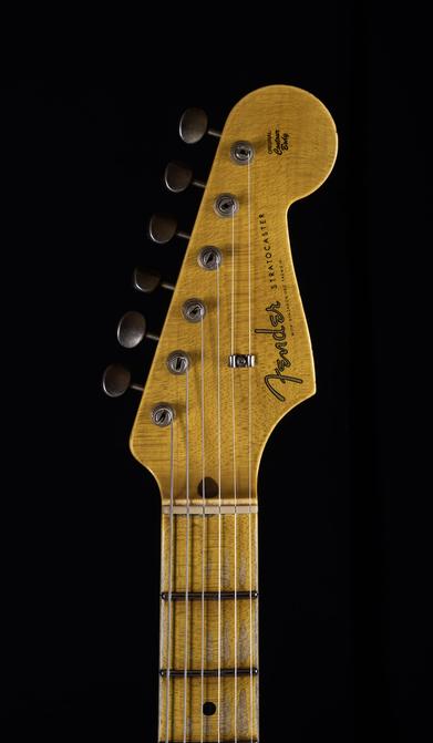 Time Machine '57 Stratocaster Relic headstock