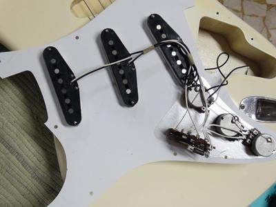 Squier Stratocaster "SQ" pickups