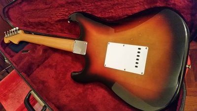 Squier '62 Vintage Stratocaster body back