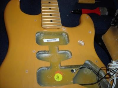 American Stratocaster Routing