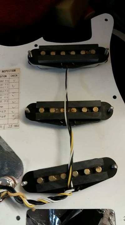 Squier Classic Stratocaster ceramic pickup