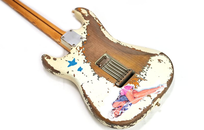 Jimmie Vaughan stratocaster Body Back